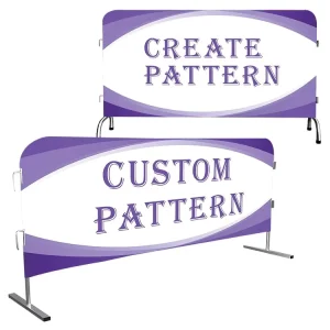 Advertising Eco Friendly Stretch Fabric Custom Printed Banners Trade Show