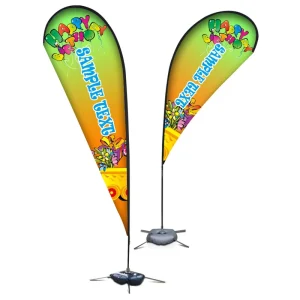 Advertising Event Outdoor Flying Beach Flag Banner Feather Flag Customizable Shape Size OEM Guangdong China Various