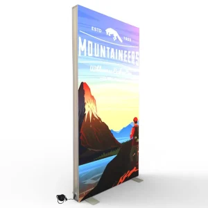 Advertising Fabric LED Light Box Frameless SEG Pop up Lightbox for Trade Show