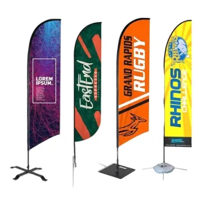 Advertising Flag Pole Water Base Telescopic Flag Pole Beach Advertising Flag
