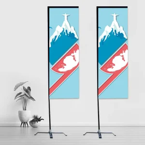 Advertising Flying Banner Stand Custom Fly Banner Stand for Outdoor Advertisement