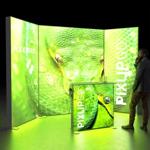 Advertising Frameless LED Exhibition Hall Frameless Fabric LED Backlit Light Box
