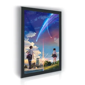 Advertising Led Light Boxes LED Acrylic Panel Slim Magnetic Light Box LED Movie Poster Frame