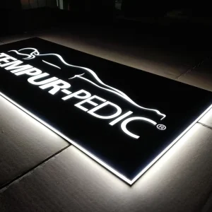 Advertising Led ultra Thin Acrylic Board Display Waterproof High Quality Led Magnetic Slim Light Box