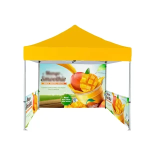 Advertising Outdoor Gazebo 3×3 Pop up Trade Show 10×15 Sign Promotional Tents 600D Oxford Aluminum Alloy Waterproof UV Resistant