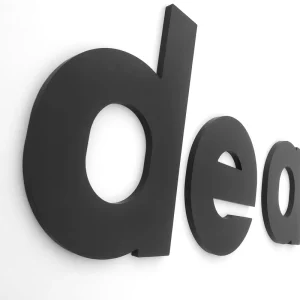 Advertising Outdoor Letter Custom Large Crystal Letters Acrylic Alphabet for Wall