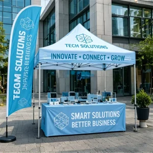 Advertising Outdoor Promotion Tent Portable Pop up Gazebo with Full Color Digital Printing for Business Campaign and Exhibition