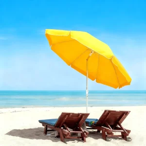 Advertising Portable Sun Protected Beach Advertising Parasol Outdoor Umbrella for Promotion