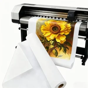 Advertising Poster Polyester Canvas Roll 100gsm Matte Waterproof Digital Printing Fabric for Indoor Signage