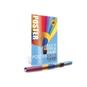 Advertising Printing Full Color Customized Poster Printing and Design Service