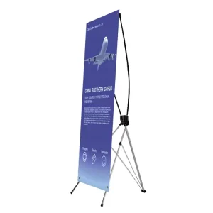 Advertising Promotion Factory Price X Banner Size 60x160cm 80x180cm Outdoor Indoor Use for Local Fairs Exhibition Trade Show