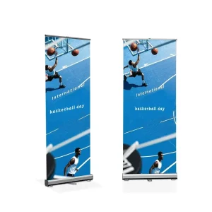 Advertising Recycle Promotion Pull up Display Banner Economical Broadbase Heavy Duty Roll up Stand for Outdoor Display