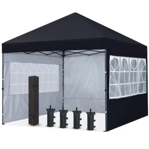 Advertising Retractable Umbrella Tent Steel Four corner Folding Suitable for Booth Canopy Carport Parking Shed 3×3