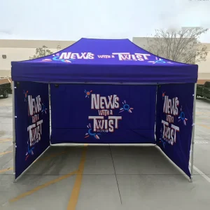 Advertising Tent Folding Display Event Tents 10x15ft Pop Up Canopy Tents