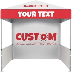 Advertising Tent Outdoor Folding Customization Pop up Aluminum Trade Show Tent Custom Color Digital Printing Windproof