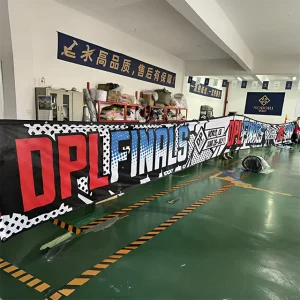 Advertising UV Outdoor Fence Tennis Court Wind Screen Banner
