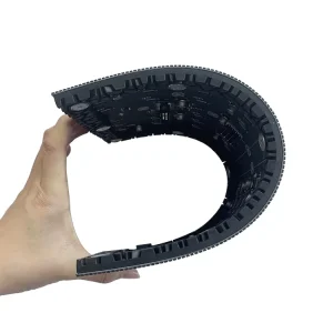 Advertising Waterproof Large Flexible LED Screens Slim Hanging Flexible Curve Indoor LED Panel Screen Module