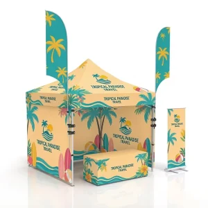 Advertising10x10ft Pop up Marquee Waterproof Rating 3000mm Canopy Tent for Outdoor Exhibition