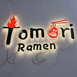 All Around Illuminated 3D Letters Acrylic Letters High Visibility Custom Signage for Business Storefronts LED Sign for Business