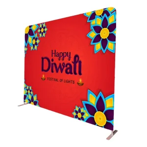 All in One Tension Fabric Display Booth Includes Stand Fabric Carrying Case
