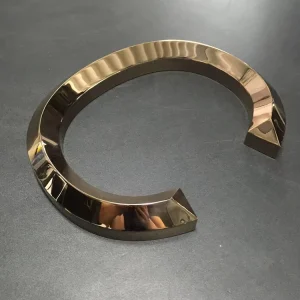 Alphabet Metal Letter with Rose Gold Material
