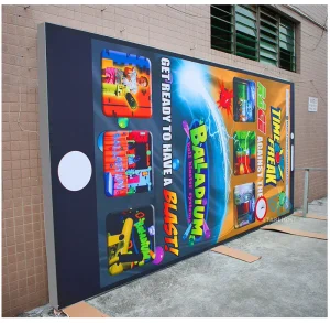 Aluminium Fabric Art Gallery Led Segment Lightbox Seg Fabric Backlit Sign Advertising Light Boxes
