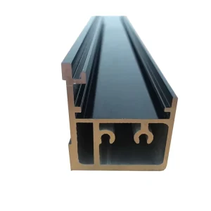 Aluminium Facade Profile Light Box Frame 6061 Extrusion