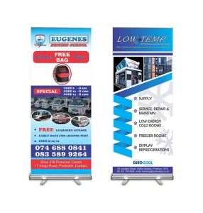 Aluminum 80*200 60*160 85*200cm Roll Up Banner Pull Up Banner for Advertising Display