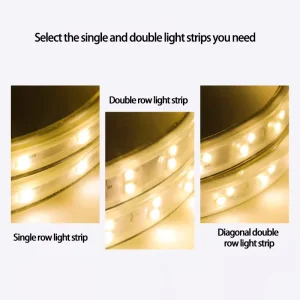 Aluminum Alloy Plastic Skirting Board Decorative Light Strip Floor Accessories for Kitchen Hotel Outdoor Use Modern Design Water