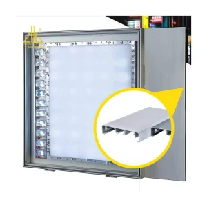 Aluminum Extrusions for Light Box Design Custom Aluminum Frames for Backlit Advertisements
