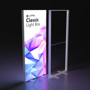 Aluminum Fabric Light Box Frame SEG LED Backlit Light Box Trade Show Light Boxes Backlit SEG Floor Standing Lightbox
