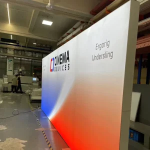 Aluminum Fabric Light Box Rectangle Waterproof for Translucent Stretch Ceiling Decor White 1000*600mm*90mm
