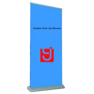 Aluminum High Quality Outdoor Exhibit Retractable Scroll Pull up Stand Advertising Display Custom Roll up Banner for Advertising