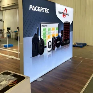 Aluminum Led Lightbox Display 10s Assembly Fabric Light Box Fabric Exhibition Stand Booth Led Fabric Light Box