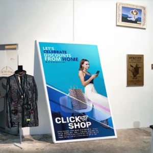 Aluminum Profiles LED Light Box Exhibition System Fabric Printing and Display Panel Product