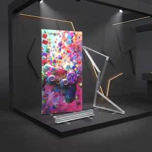 Aluminum Rectangle Folding SEG Light Box Stand Trade Show Booth Design for Worldwide Advertising Needs Lightweight