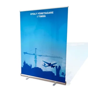 Aluminum Retractable 47″*79″ Roll up Banner Stand Printing 2m*2m Pull up Banner Large Size Banner Stand