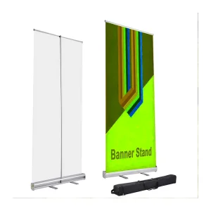 Aluminum Roll up Banner Stand for Floor Display of 85*200cm Poster Stand