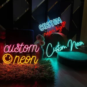 Angel Wings Neon Sign Customized LED Neon Lighting Letter Illuminated Wedding Party Office Wall Logo Business Sign