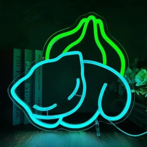 Animated Frog Neon Sign Wall Decor LED Strips IP65 Waterproof Advertising Bedroom Game Room Man Cave Girls Birthday Party