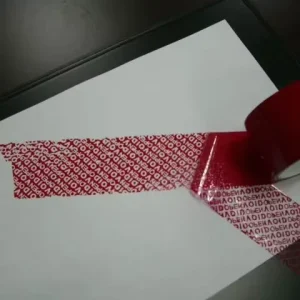 Anti Counterfeit Adhesive Label Sticker