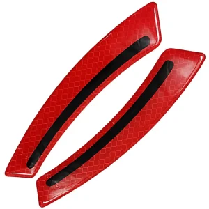 Anti collision Reflective Strip Warning Car Styling Auto Car Door Bumper Reflective Sticker Carbon Fiber Stickers