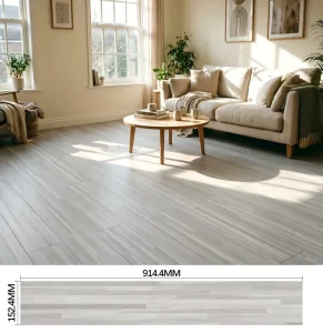 Anti slip Wood Grain Floor Sticker LVT Vinyl Self adhesive Flooring Tiles Waterproof Wear resistant Floor Decal for Office Home