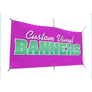 Any Size Customized Promotional Advertise Logo Printing Canvas Banner Custom Pvc Vinyl Banner