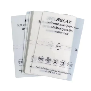 Automatic 12x18cm Hydrogel Square Protective Guards Grade AAA TPU Materials UV Curing Film Screen Protector Cutting Plotter