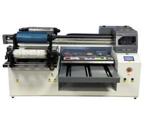 Automatic All in One UV Flatbed Label Egg Card Printer Flex Inkjet XP600 Print Head 2400DPI Multifunction Bill Printer