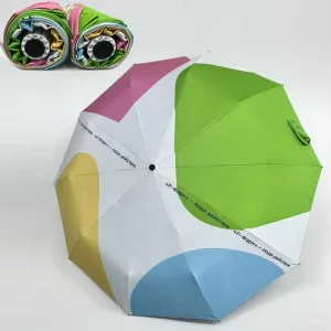 Automatic Control Umbrella Anti UV Sunshade Rain Parasol Double Layer Folding