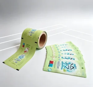 Automatic Packaging Machine Peelable Roll Film for Food Aluminum coated Sealing Film PE Ice Bag Stretch Composite Film