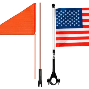 BOLISI Bike Trunk Car off Road Flag Pole