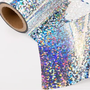 BOPET Hologram Laser Thermal Lamination Film PET Holographic Overlay Cold Lamination Film